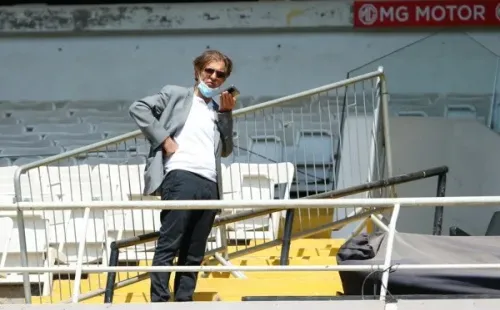 Aníbal Mosa hace rato que está en “campaña” por volver a la presidencia de Blanco y Negro. | Foto: Agencia UNO.