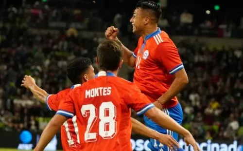 Iván Morales emparejó el marcador para Chile / FOTO: Getty Images