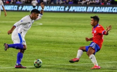 Marcelo Allende uno de los más activos de la selección chilena / FOTO: La Selecta