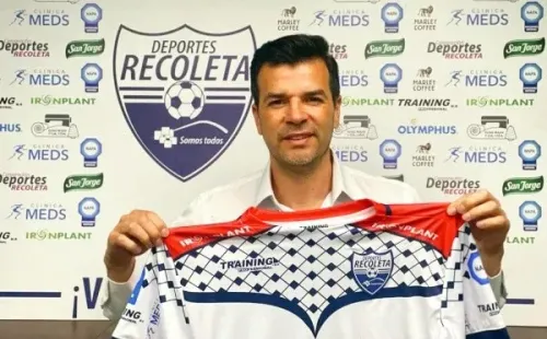 Chamagol tomará las riendas de la gerencia deportiva de Deportes Recoleta. | Foto: Deportes Recoleta.