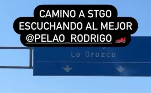 Ronnie Fernández y su historia de Instagram