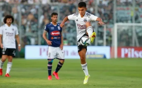 Vicente Pizarro ha jugado 29 partidos en el primer equipo del Cacique. | Foto: Colo Colo.