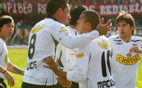 Macnelly Torres armó una linda sociedad con Lucas Barrios en la delantera de Colo Colo. | Foto: Archivo.