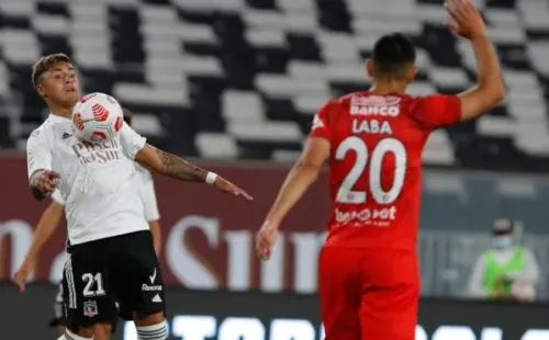 Juan Carlos Gaete no pudo mostrar sus mejores condiciones en Colo Colo / FOTO: Agencia Uno