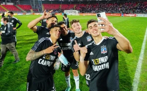 Una serie de formados en casa fueron piezas importantes en la obtención de la Copa Chile 2021. Fuente: Guillermo Salazar.