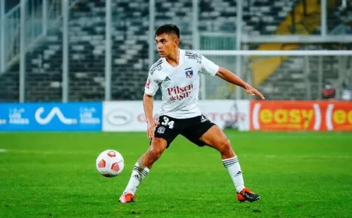 Vicente Pizarro renovó su vínculo con Colo Colo hasta el 2024 / FOTO: Guille Salazar