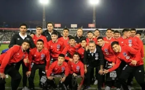 Alexander Oroz formó un equipazo en el fútbol joven con jugadores como Vicente Pizarro, Jeyson Rojas, Bruno Gutiérrez, Luciano Arriagada, entre otros / FOTO: Colo Colo