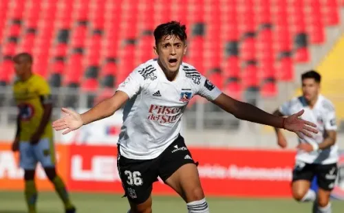Pablo Solari firmó un contrato de cuatro años con Colo Colo. | Foto: Agencia UNO.