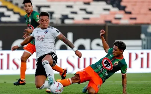 Javier Parraguez quiere quedarse y luchar por una camiseta de titular. | Foto: Agencia UNO.