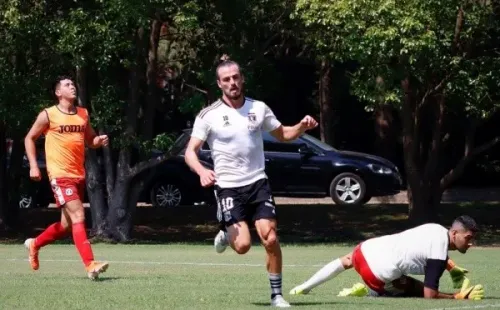 Christian Santos viene de anotar en el último amistoso de Colo Colo / FOTO: Colo Colo