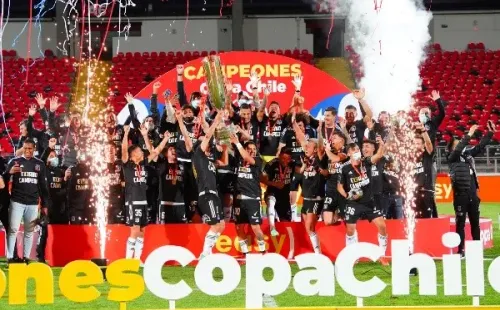 Colo Colo juega la Supercopa tras consagrarse en la Copa Chile 2021. | Foto: Guillermo Salazar.
