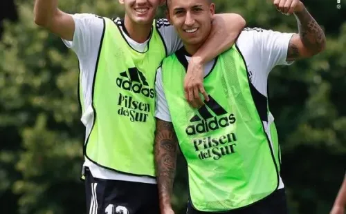 Bruno Gutiérrez en la pretemporada del Cacique
