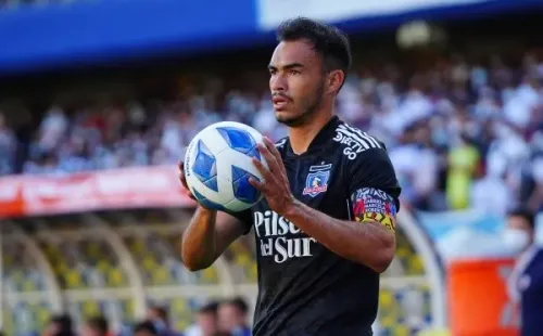 Gabriel Suazo fue una de las figuras de Colo Colo esta tarde. | Foto: Guillermo Salazar.