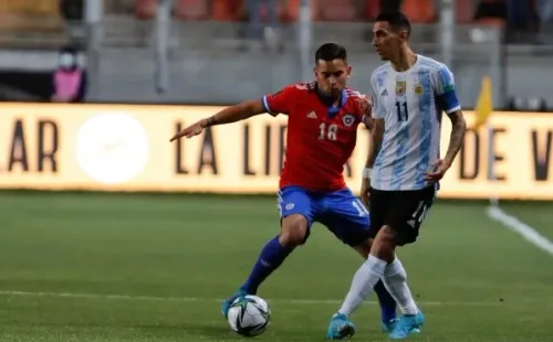 Ángel Di María fue un problema sin solución para Sebastián Vegas / FOTO: Agencia Uno