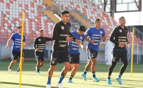 Claudio Baeza asoma como titular ante Argentina / FOTO: ANFP