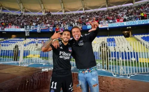 Javier Parraguez dijo presente junto a sus compañeros en la Supercopa en Concepción. | Foto: Guillermo Salazar.