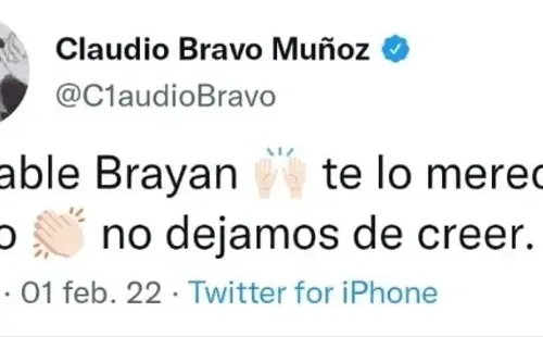 El mensaje de Bravo para Cortés.
