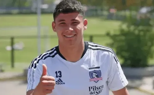 Alexander Oroz quiere ganarse su lugar en el plantel / FOTO: Colo Colo