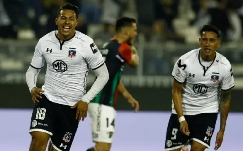 Iván Morales anotó 29 goles con la camiseta de Colo Colo. | Foto: Agencia UNO.