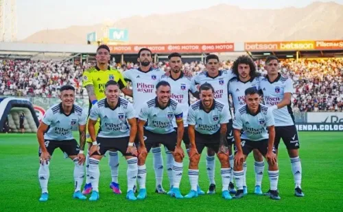 Colo Colo debutó con su nueva indumentaria Adidas 2022. | Foto: Guillermo Salazar.