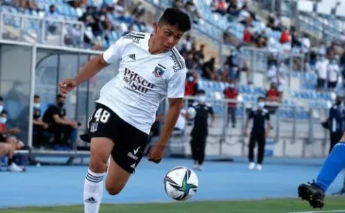 Damián Pizarro es una de las promesas que tiene Colo Colo en su delantera / FOTO: Colo Colo Oficial