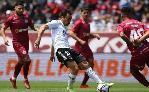 Colo Colo ganó 4-1 en su última visita al estadio La Portada / FOTO: Agencia Uno