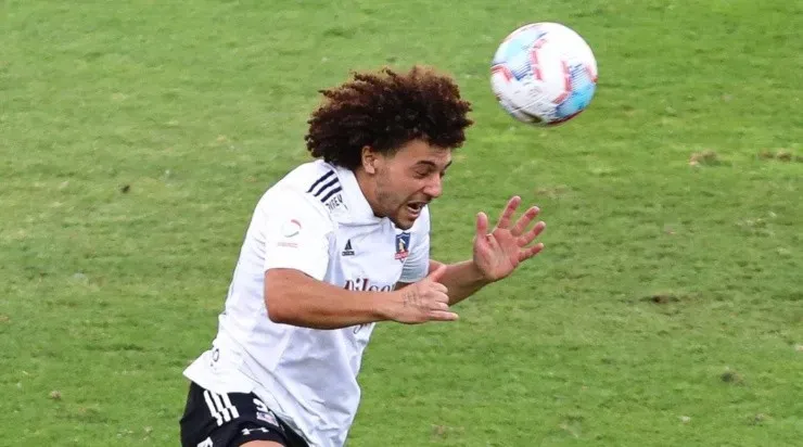 Maxi Falcón arribó a Colo Colo en la segunda mitad del 2020. | Foto: Agencia UNO.
