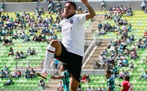 Andrés Vilches anotó 16 goles con la camiseta de Colo Colo. | Foto: Agencia UNO.