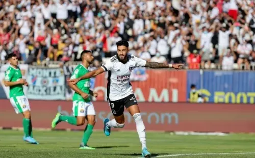 Juan Martín Lucero anotó su segundo gol con el Cacique. | Foto: Agencia UNO.