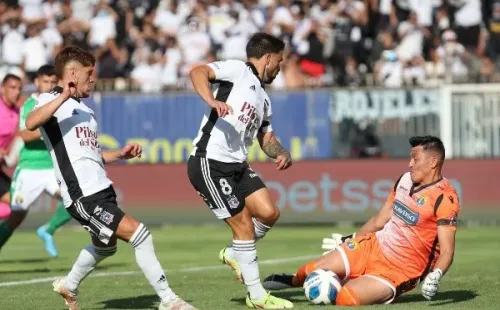 Colo Colo cedió puntos como local ante Audax italiano / FOTO: Agencia Uno