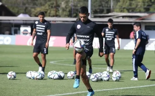 Joan Cruz en la Roja