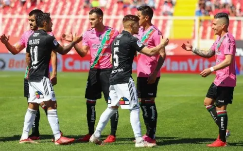 Colo Colo enfrentará a Palestino en dos semanas más. | Foto: Agencia UNO.