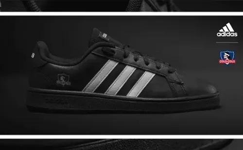 Las nuevas zapatillas de Colo Colo.
