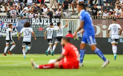 Colo Colo mató rapidamente el partido al anotar tres goles en los primeros quince minutos de juego. | Foto: Agencia UNO.