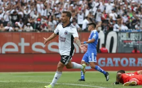 El peruano aprovechó una gran contra para poner el 4 a 0. Fuente: Agencia UNO.