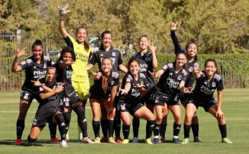 El plantel femenino de Colo Colo envió un potente mensaje en este Día de la Mujer. / FOTO: Colo Colo