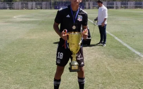 Ervin Vaca campeón con Colo Colo Sub 21