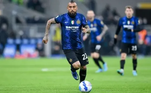 Arturo Vidal lucha por ser titular en el Inter. / FOTO: Getty Images