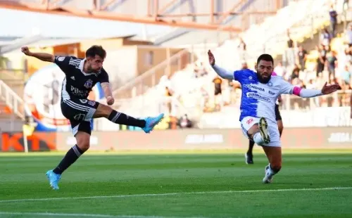 César Fuentes estuvo muy activo durante el partido. / FOTO: Gullermo Salazar