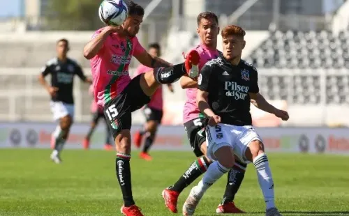 Colo Colo venció a Palestino en su última visita a La Cisterna. / FOTO: Agencia Uno