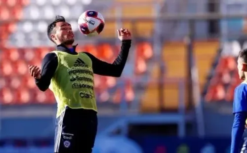 Gabriel Suazo es uno de los jugadores con molestias. / FOTO: Carlos Parra – Comunicaciones ANFP
