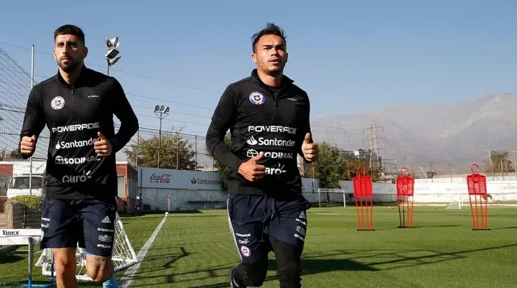 Suazo será titular por la banda izquierda ante Brasil. | Foto: ANFP.