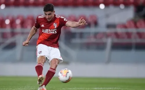 Julián Álvarez es la gran figura de River Plate. El atacante argentino de 20 años fue vendido al Manchester City a cambio de 24 millones de dólares. | Foto: Getty Images.
