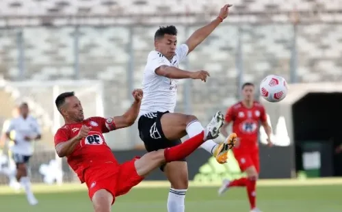 Christian Vilches ya sabe lo que es enfrentar a Colo Colo. | Foto: Agencia UNO.
