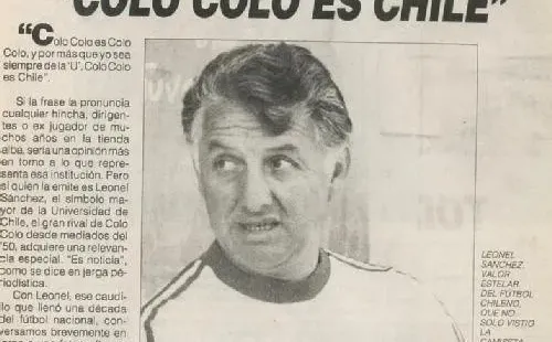 La famosa portada con la declaración de Leonel Sánchez. | Foto: Archivo.