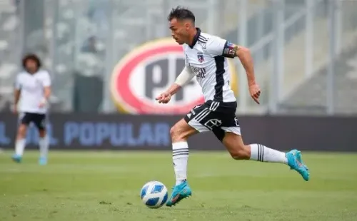 Gabriel Suazo presenta algunas molestias, pero no tendría inconvenientes para el debut por Copa Libertadores. / FOTO: Colo Colo