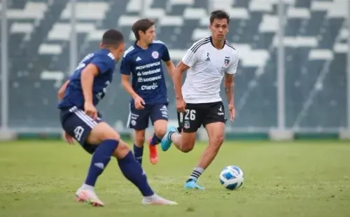 Villanueva fue de los que más jugó en los amistosos a puertas cerradas. / FOTO: Colo Colo