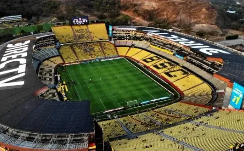 El Estadio Monumetal de Isidro Romero Carbo de Guayaquil, Ecuador, recibirá la final de la Copa Libertadores 2022. | Foto: Getty Images.
