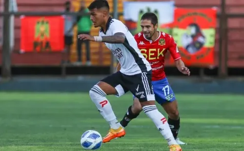 Daniel Gutiérrez jugó como lateral izquierdo ante Unión Española. | Foto: Agencia UNO.