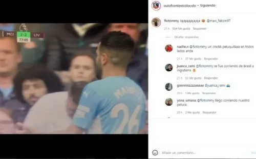 El doble del Peluca en Inglaterra. | Foto: Captura.